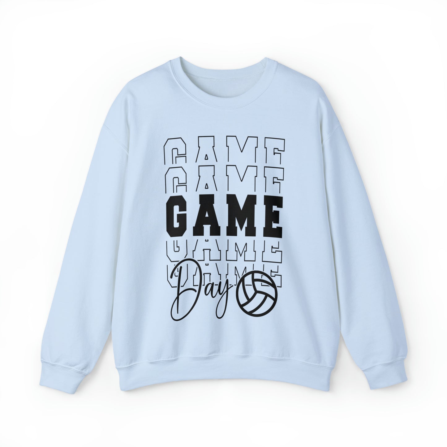 Volleyball Game Day Crewneck Sweatshirt