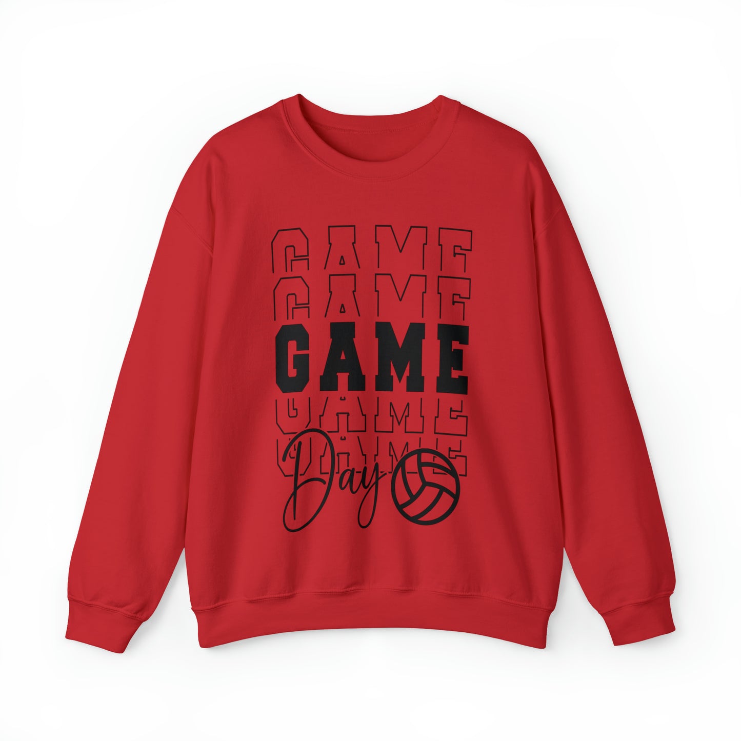 Volleyball Game Day Crewneck Sweatshirt