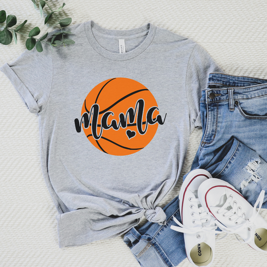 Basketball Mama Heart