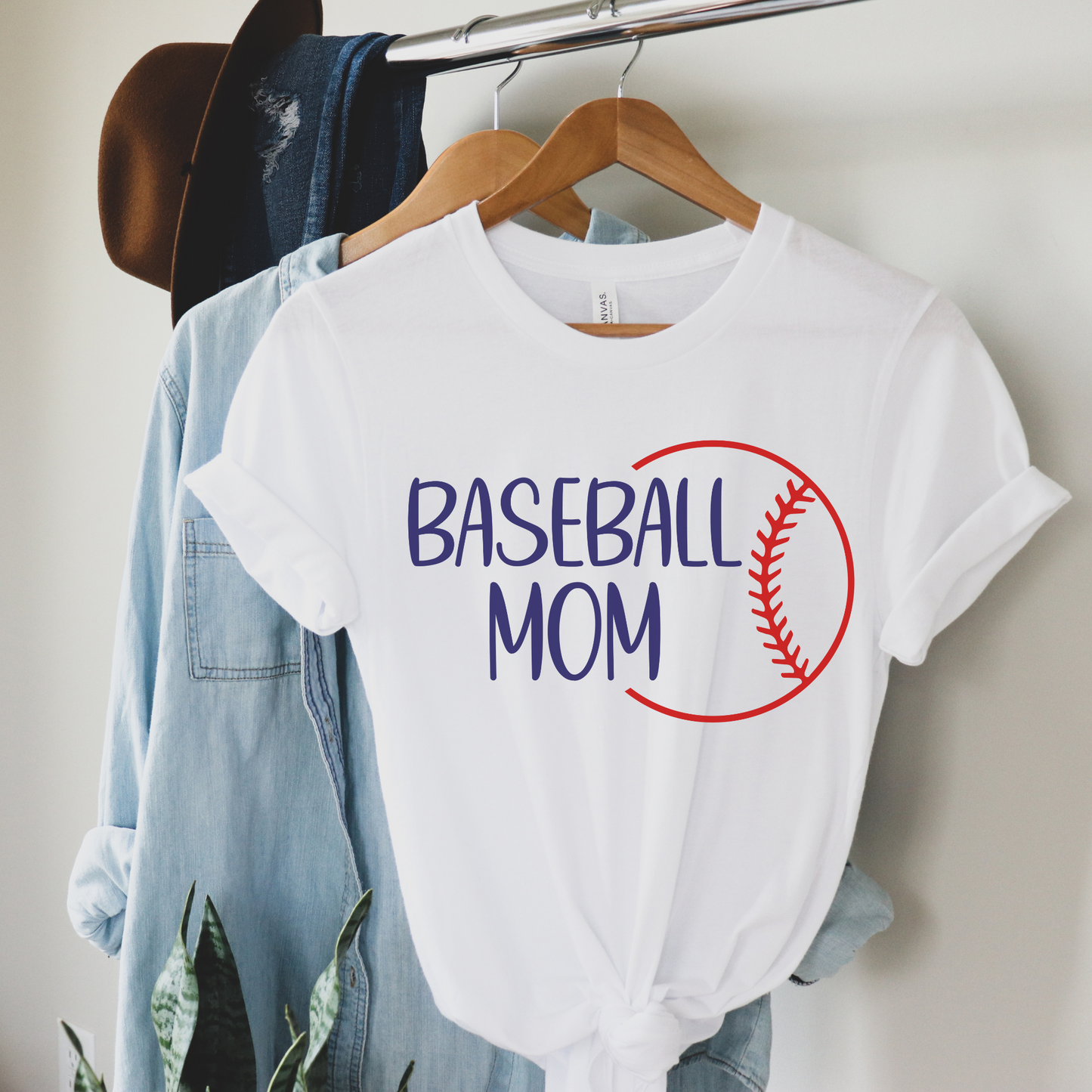 Baseball Mom Chic Tee