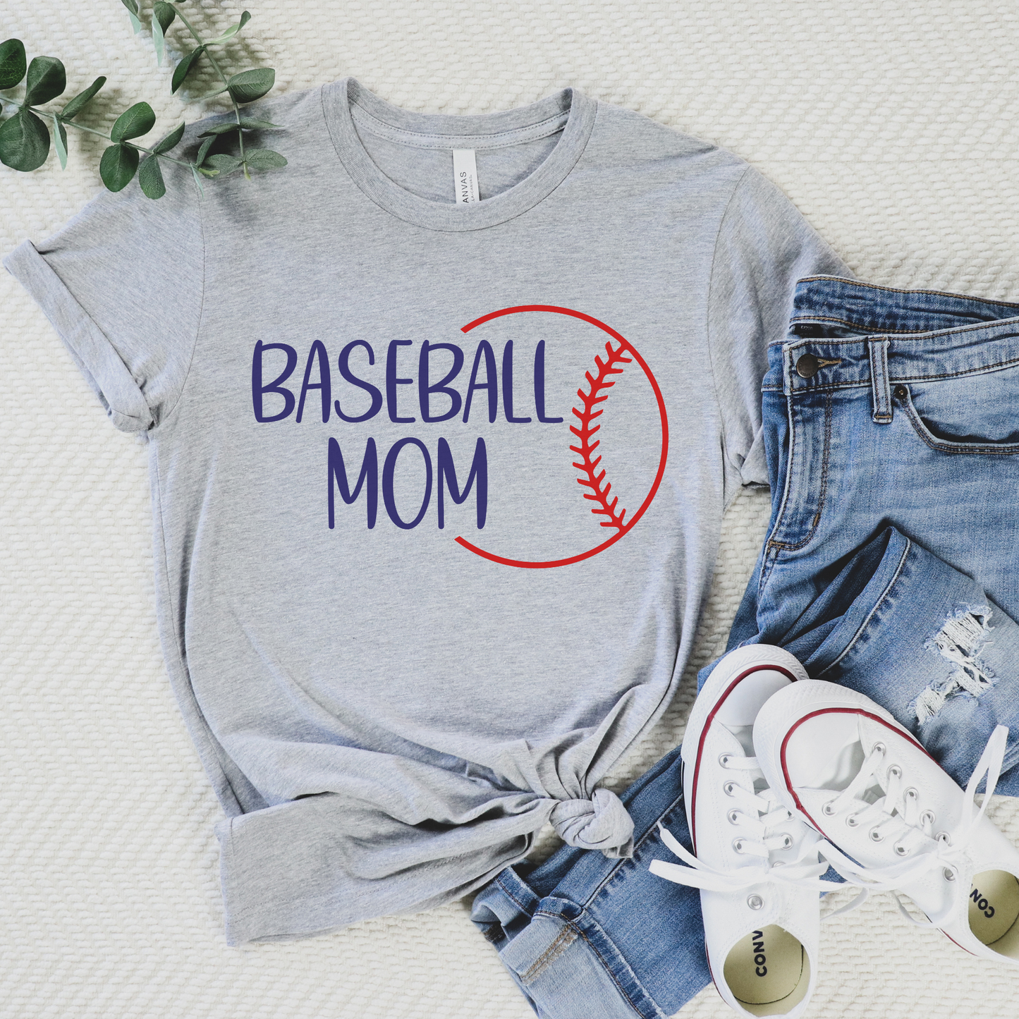 Baseball Mom Chic Tee