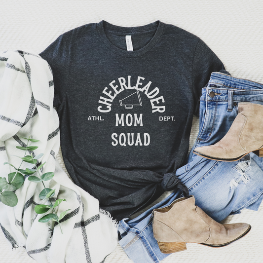 Cheer Mom Squad Tee