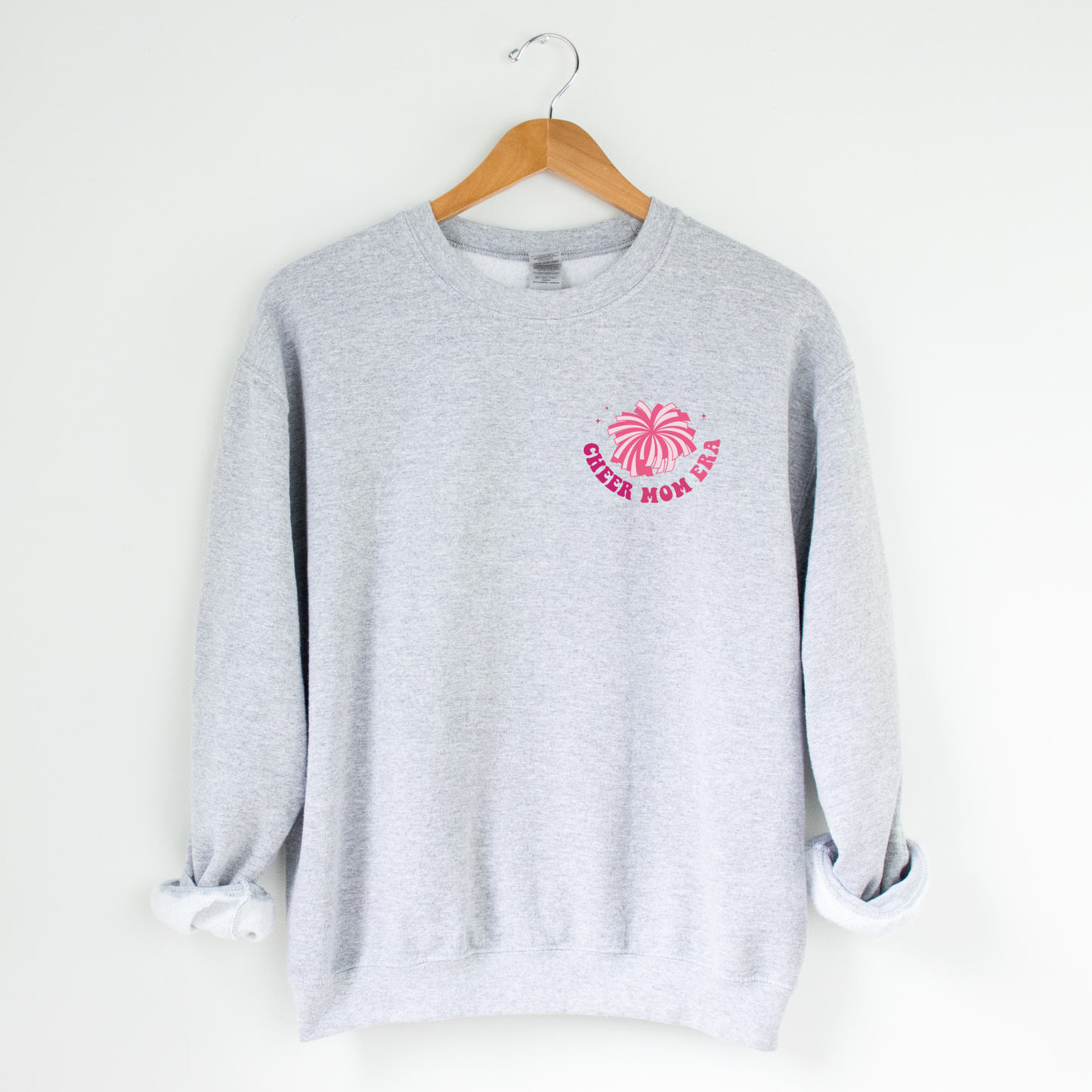 Cheer Mom Era Crewneck Sweatshirt