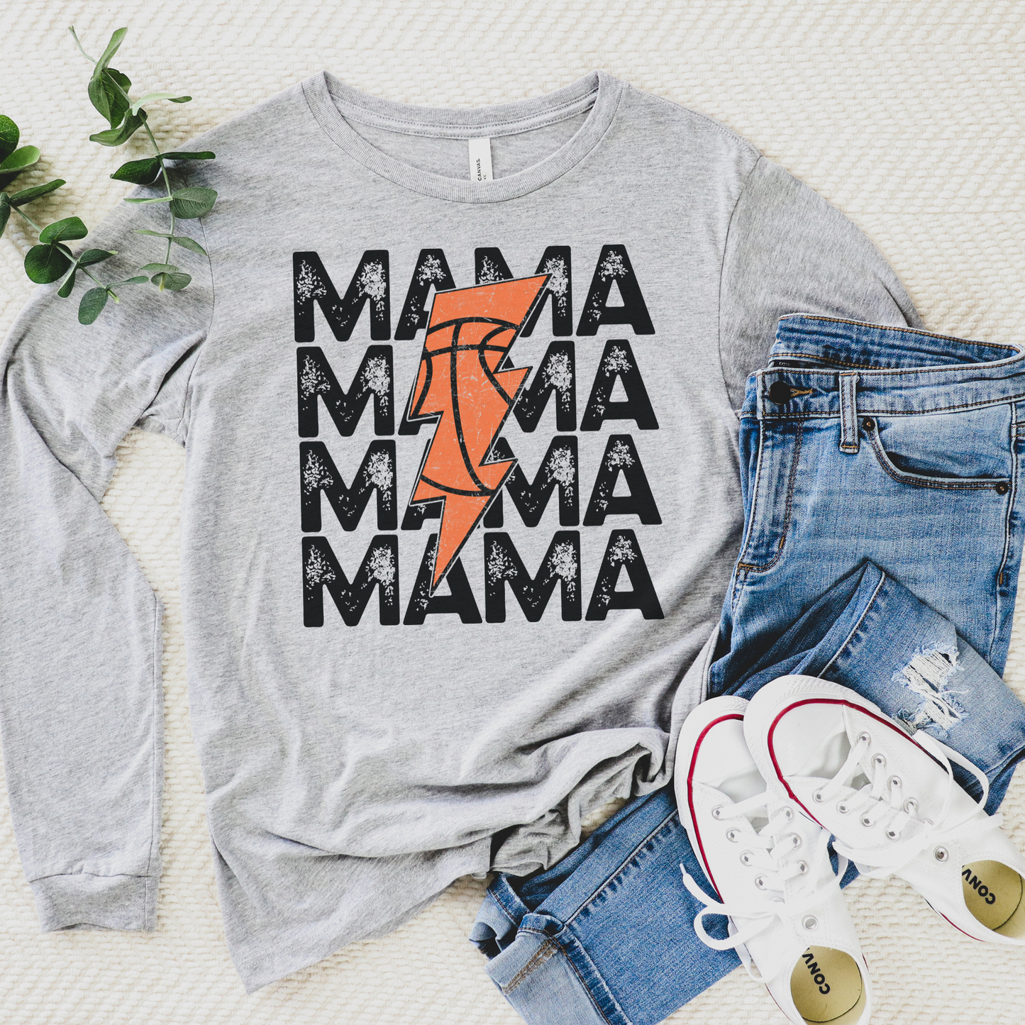 Mama Thunderbolt Long Sleeve Shirt