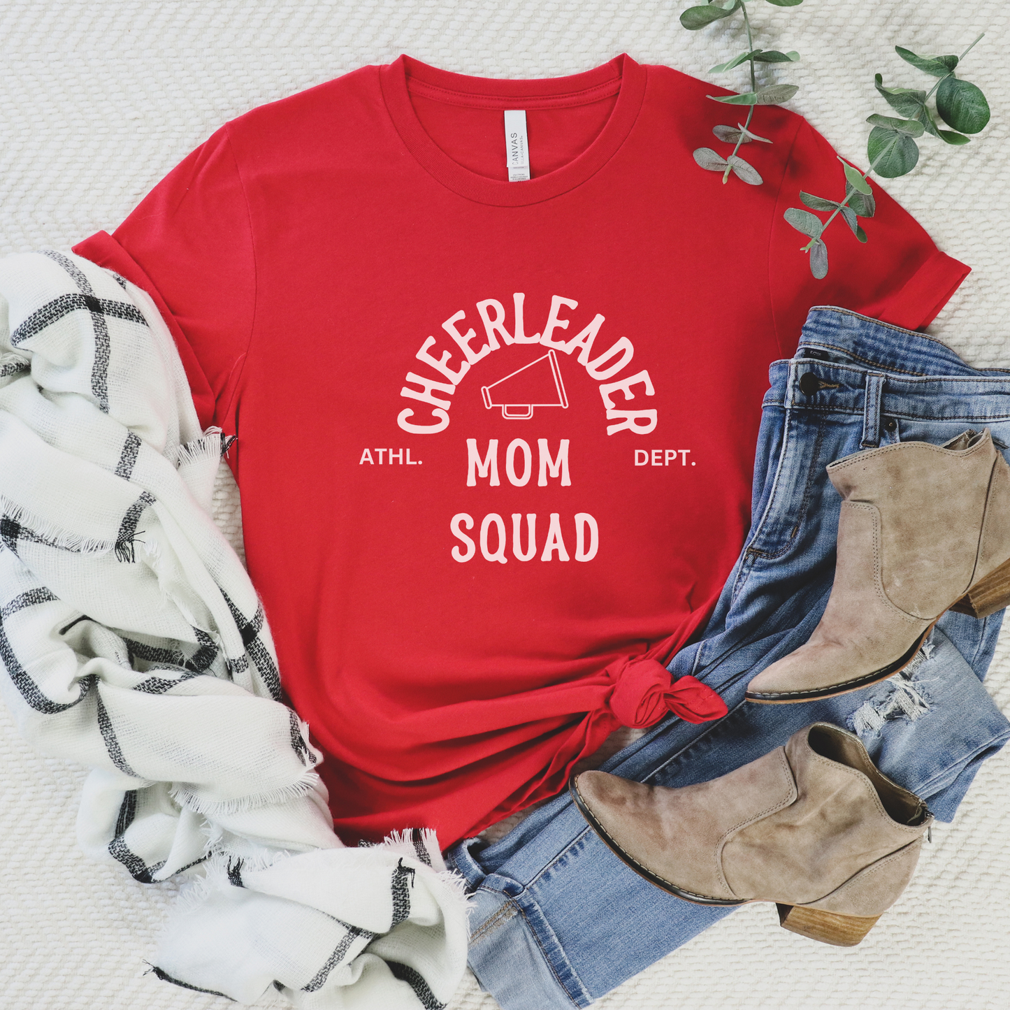 Cheer Mom Squad Tee