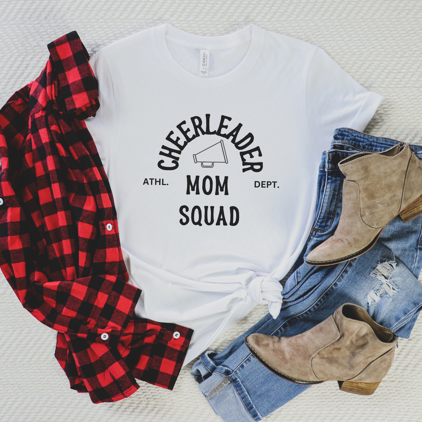 Cheer Mom Squad Tee