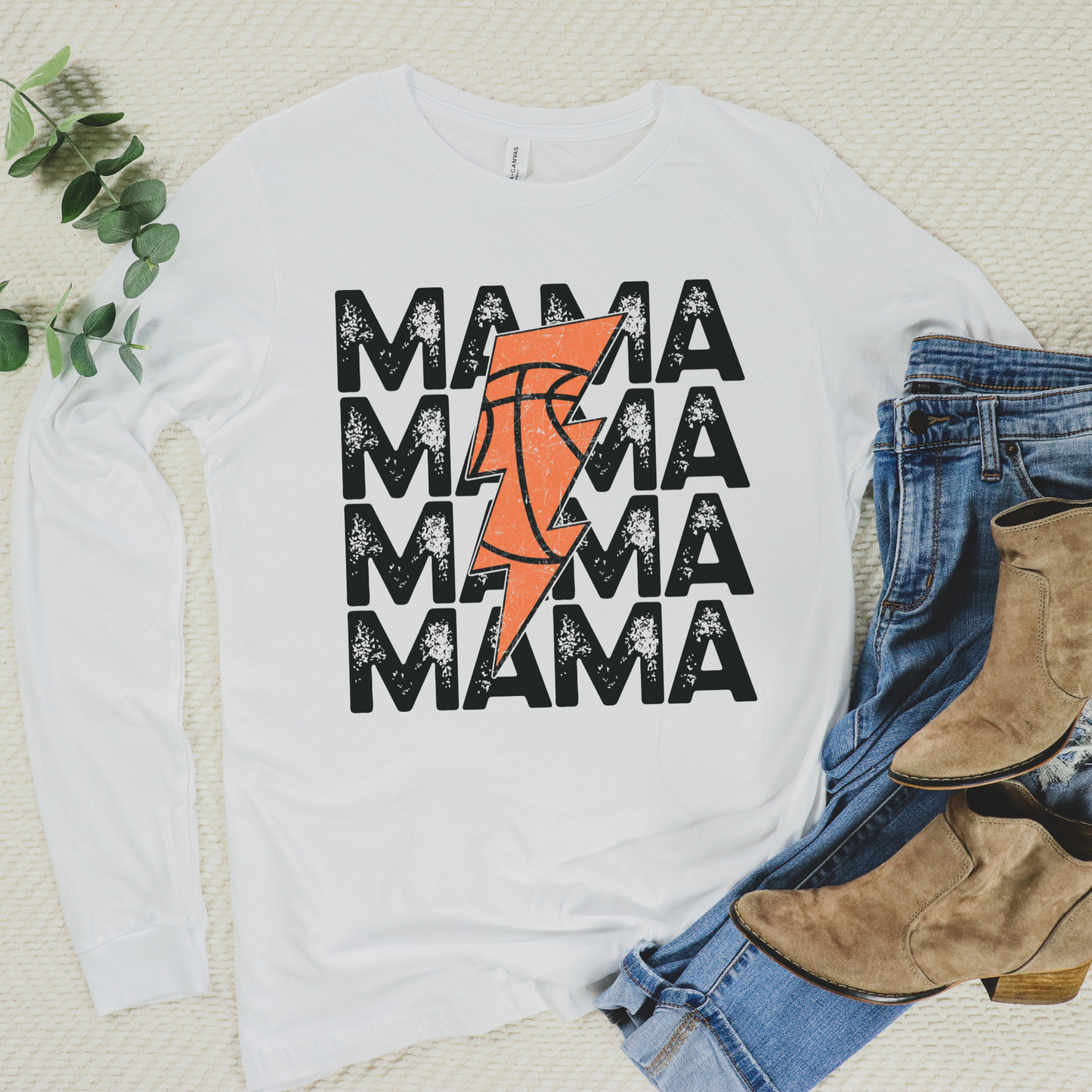 Mama Thunderbolt Long Sleeve Shirt